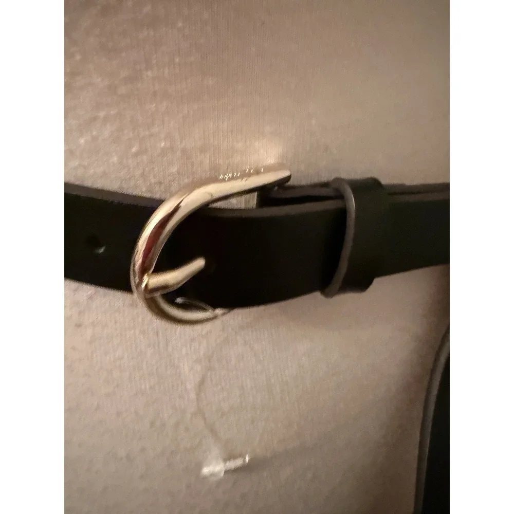 Kate Spade New York Belt Bag Black‎ Leather Zip Top New Size Lg/XL